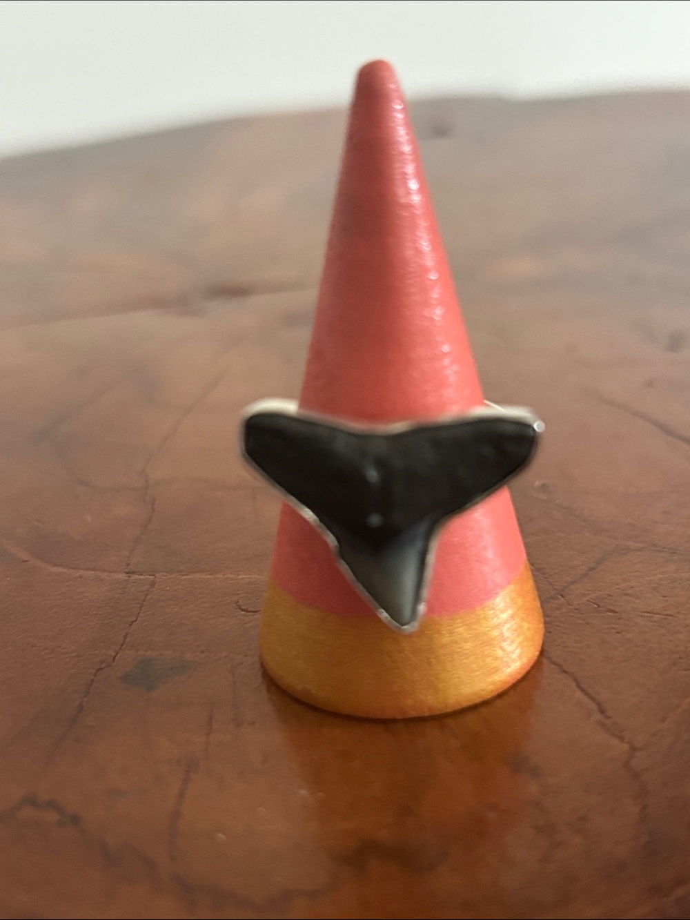 Charles Albert Sterling Silver Sharks Tooth  Ring